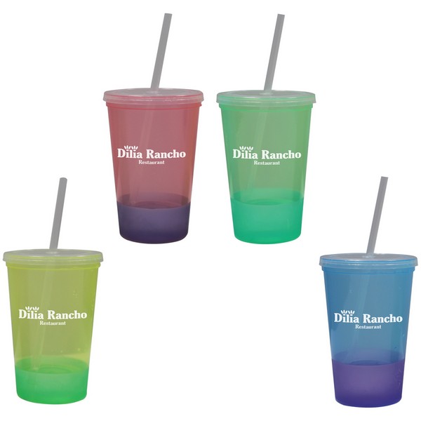 DH5281 22 Oz. Color Changing Tumbler With Custo...